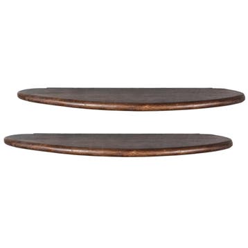 WOOOD Set van 2 Wandplanken Layer — nieuw, Nieuw