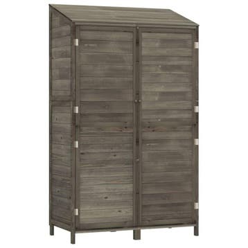 Tuinschuur 102x52cm Antraciet | Retourdeal 59% Korting, Tuin en Terras, Minder dan 250 cm, Gebruikt, Schuur, Ophalen of Verzenden
