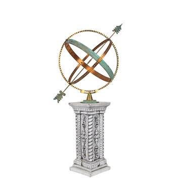 Zonnewijzer Hercules Z11 & S105 Decoratie Zonnewijzer sets, Tuin en Terras, Tuinwanddecoratie, Verzenden, Nieuw