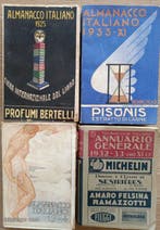 Bemporad - Almanacco italiano - 1924-1933, Antiek en Kunst, Antiek | Boeken en Bijbels
