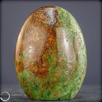 Natuurlijke chrysoprase freiform in uitzonderlijke