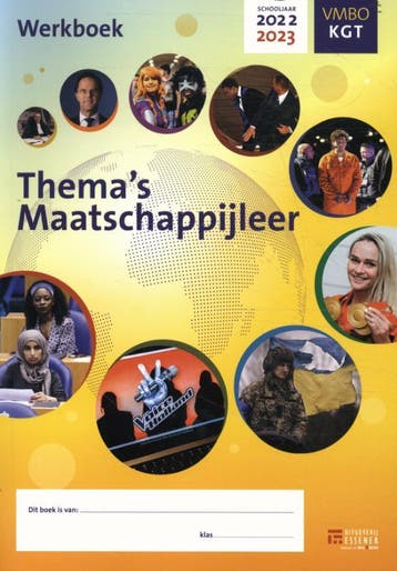 Themas maatschappijleer voor VMBO kgt niveau 9789086744879, Verzenden, Zo goed als nieuw