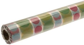 Cellofaan bloemenfolie disco dots film 750 mm x 20 m, Huis en Inrichting, Ophalen of Verzenden, Nieuw