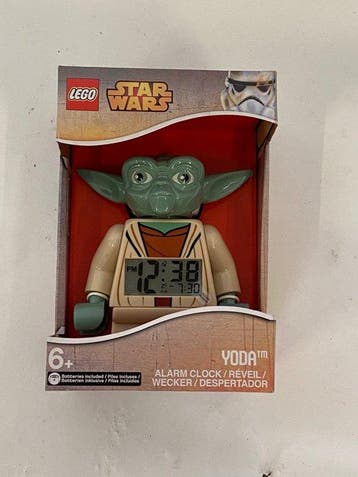 Lego Minifiguur wekker - Star Wars - Yoda, Nieuw