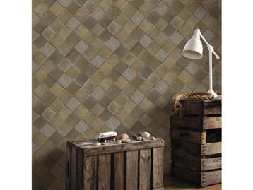 Veiling - 15x Superfresco Easy Terra Tiles Vliesbehang, Nieuw