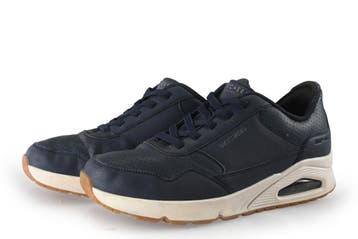 Skechers Instappers in maat 41 Blauw, Overige typen, Zo goed als nieuw, Skechers, Verzenden