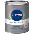 Histor Perfect Finish Muurverf Reinigbaar Matt RAL 9010 |, Doe-het-zelf en Verbouw, Verf, Beits en Lak, Verzenden, Wit, Nieuw