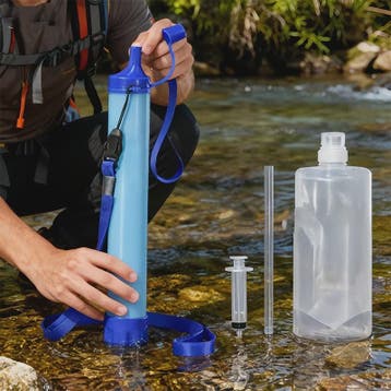 Persoonlijk Waterfilter Rietje - Outdoor Waterzuiveraar voor, Verzenden, Nieuw