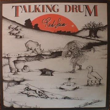 LP gebruikt - Talking Drum - Red Sun, Verzenden, Zo goed als nieuw, Overige formaten