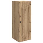 vidaXL Wandkast Artisanaal eiken 33 x 34,5 x 90 cm Bewerkt, Verzenden, Nieuw