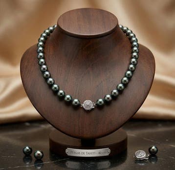 Zonder minimumprijs - Halsketting Zilver Parel, Nieuw