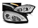 Xenon koplampen Daylight Chrome geschikt voor Mercedes W221, Auto-onderdelen, Verlichting, Verzenden, Nieuw, Mercedes-Benz