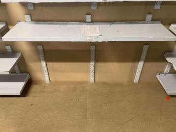 HCB RVS Wandschap schap Basic-line 180 x 40 cm Horeca, Ophalen of Verzenden, Nieuw in verpakking