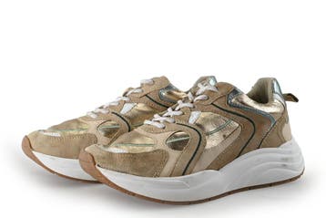 Omoda Sneakers in maat 38 Goud, Kleding | Dames, Schoenen, Overige kleuren, Verzenden, Omoda, Sneakers of Gympen
