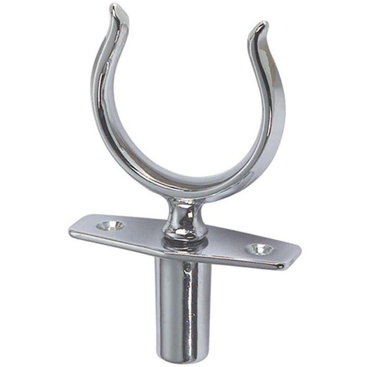 Roeidol 58mm met Roeidolhouder 12mm Set Messing Verchroomd, Watersport en Boten, Peddels, Ophalen of Verzenden