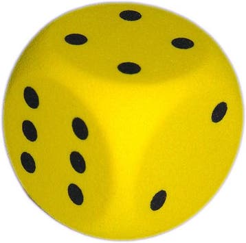 Grote Dobbelsteen met Stippen (5 cm) | Koplow Games -, Hobby en Vrije tijd, Gezelschapsspellen | Bordspellen, Verzenden, Nieuw