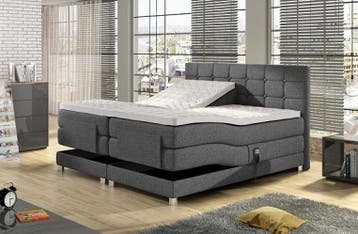 Elektrische Boxspring Bulut - diverse maten, Verzenden, Nieuw, Tweepersoons
