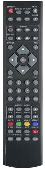 Alternatieve Blaupunkt XMU-RMC-0019 afstandsbediening, Verzenden, Nieuw