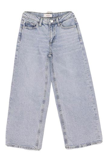 Vero Moda Broek Meisjes in maat 128 Blauw, Verzenden, Zo goed als nieuw, Vero Moda, Jongen of Meisje