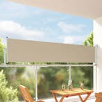 vidaXL Zijkant luifel 100% polyester ijzer staal, Verzenden, Nieuw