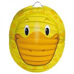 Dieren thema lampion eend 22 cm - Lampionnen, Ophalen of Verzenden, Nieuw