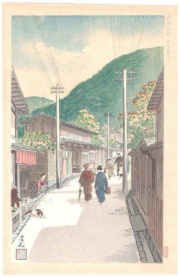 Sannen Hill (from the series Kyoraku Meisho – Famous