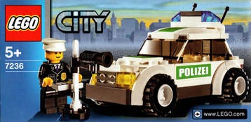 LEGO City Politiewagen (Polizei) - 7236 (Nieuw), Verzenden, Nieuw