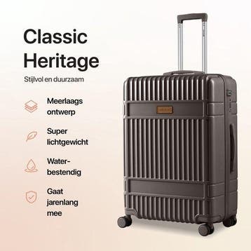 2dekans | SC Kofferset - Classic Heritage – 3 Delig –, Ophalen of Verzenden, Zo goed als nieuw
