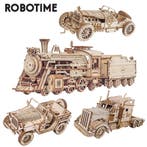 ROKR Train Model – 3D Houten Locomotief (MCserie), Verzenden, Nieuw