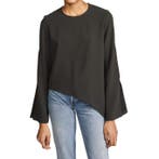 IRO • cut-out blouse Awefa • 34, Kleding | Dames, Verzenden, Nieuw, Maat 34 (XS) of kleiner, Grijs