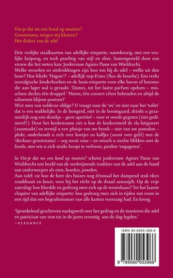 Vin-je dat we een hoed op moeten ? 9789060053966, Verzenden, Gelezen, A. Pauw van Wieldrecht