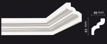 Kroonlijst Nomastyl C+ (83 x 66 mm), lengte 2 m, Ophalen of Verzenden, Nieuw