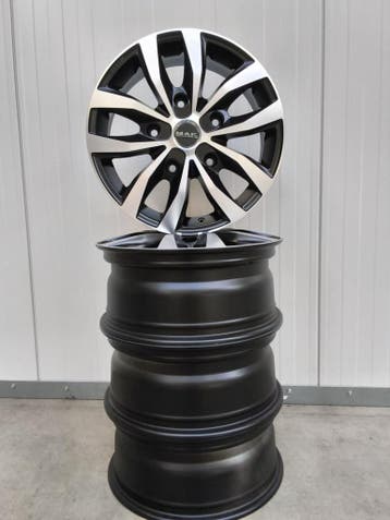 Set 4x Ford Transit 17 inch velgen 5x160, Auto-onderdelen, Velg(en), 17 inch, Ophalen of Verzenden, Bestelwagen