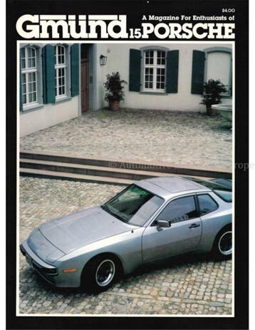 GMÜND, AN INTERNATIONAL MAGAZINE ON PORSCHE (No.15), Boeken, Nieuw, Porsche, Author