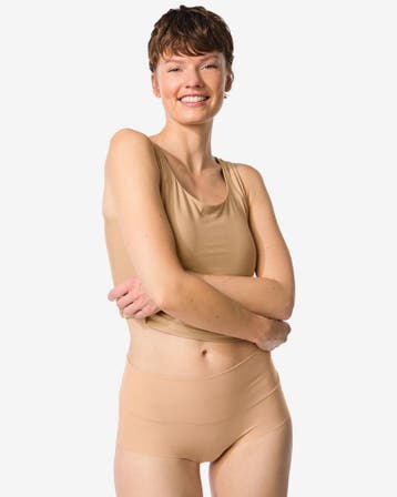 HEMA Dames tailleslip smoothing beige, Kleding | Dames, Ondergoed en Lingerie, Verzenden, Beige