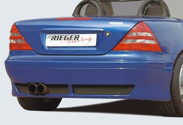 Rieger achteraanzetstuk | SLK-Klasse (R170): 01.01- - Roadst, Verzenden, Nieuw, Mercedes-Benz