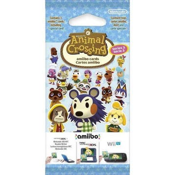 Animal Crossing Amiibo Cards Serie 3 Kaarten Booster Pack -, Spelcomputers en Games, Verzenden, Nieuw