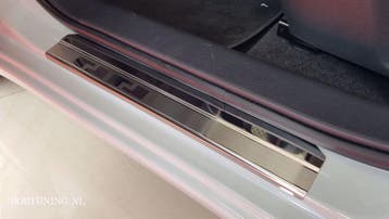 Rvs instaplijsten Nissan micra (5deur) 2017-, Ophalen of Verzenden