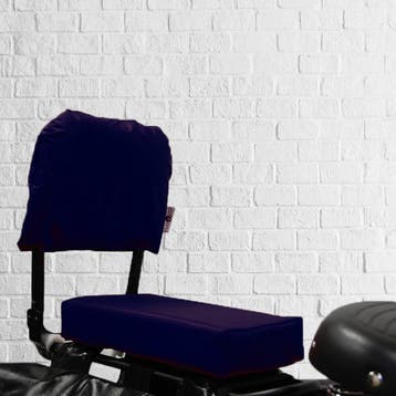 Flo en Zo Fietskussen Pakket Paars met rugleuning en voetste, Verzenden, Nieuw