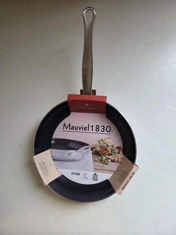 Mauviel - Braadpan - Mauviel 1830 Braadpan 24 cm - Staal,