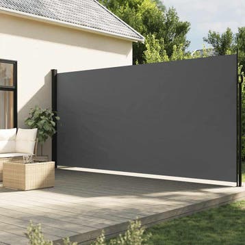 vidaXL Uitschuifbaar zijluifel antraciet 200x300 cm, Verzenden, Nieuw