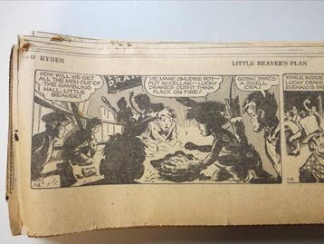 Red Ryder - Daily Strips - 296 Krantenpaginas en strips -, Nieuw