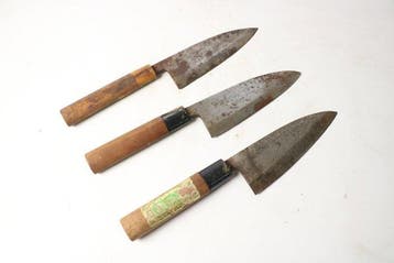 Keukenmes - Deba bch - Staal - Japan - Mes KATANA Deba
