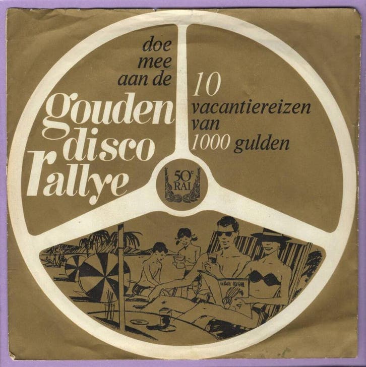 Geen Artiest – Gouden Disco Rallye Kant 1 / Kant 2 (7-Vinyl, Cd's en Dvd's, Vinyl Singles, Ophalen of Verzenden