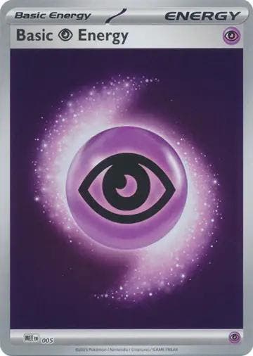 psychic Energy MEE005 Reverse Holo Ascended Heroes, Hobby en Vrije tijd, Verzamelkaartspellen | Pokémon, Losse kaart, Nieuw, Foil
