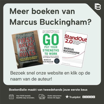 First, Break All the Rules - Marcus Buckingham 9780684861388, Verzenden, Gelezen, Marcus Buckingham