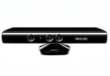 Kinect Sensor Zwart Microsoft Xbox 360, Ophalen of Verzenden, Zo goed als nieuw