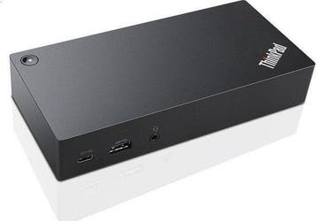 Lenovo docking station thinkpad 40a9 usb-c dock, gebruikt -, Ophalen of Verzenden, Gebruikt, Overige typen