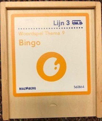 Lijn 3 Woordspel Thema 9, Bingo, Verzenden, Nieuw