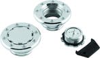 Kuryakyn Flush Mount Gas Caps Non-Vented Chrome, Ophalen of Verzenden, Nieuw